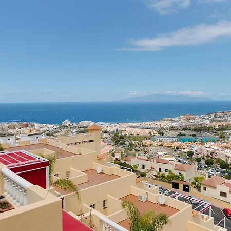 Bright 1br With Private Terrace & Views &pool By Aqua Vista Tenerife Lägenhet Costa Adeje (Tenerife)