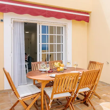 Lägenhet Bright 1br With Private Terrace & Views &pool By Aqua Vista Tenerife *